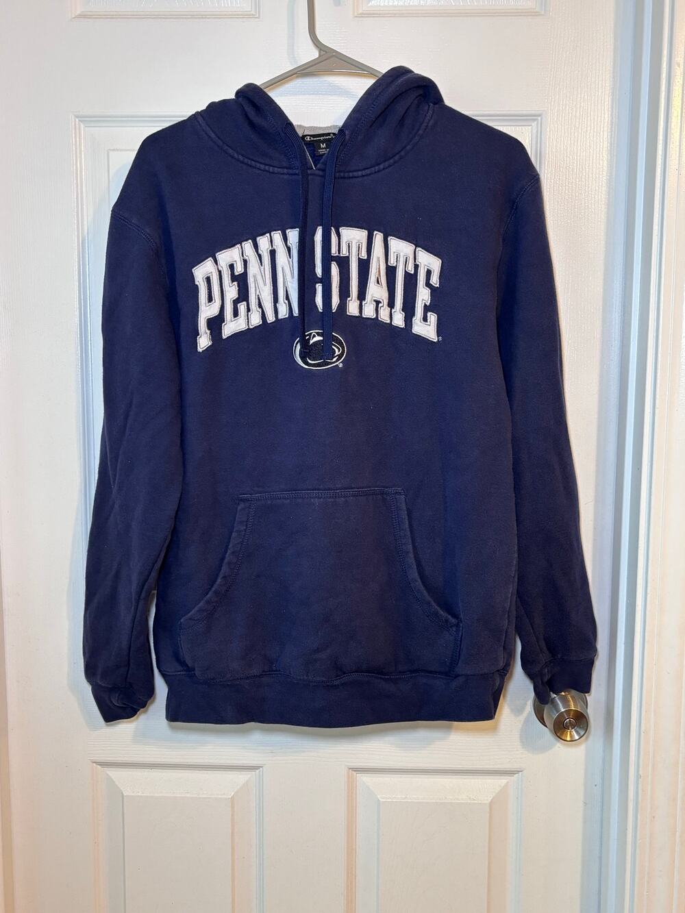 Champion Penn State Nittany Lions Navy Embroidered Hoodie Men’s Medium